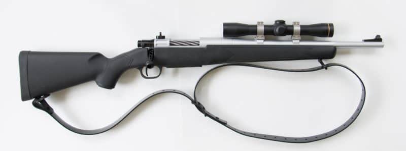 A custom Scout Rifle is an option, but expect to pay accordingly. This Mossberg Patriot was customized by Dove’s Custom Guns and weighs about 7 pounds, all up.
