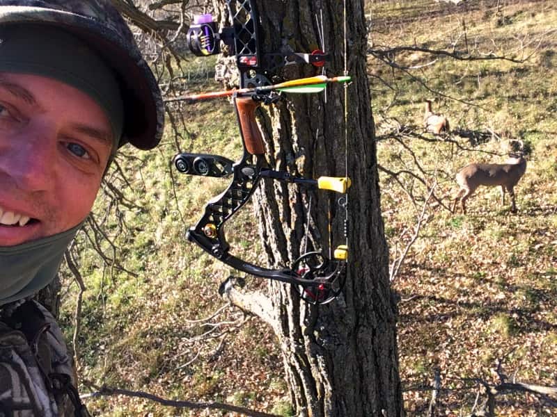 Nov. 9 2016 selfie with buck.