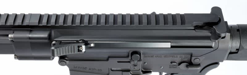 Side charging handle on the MSR 10 Long Range