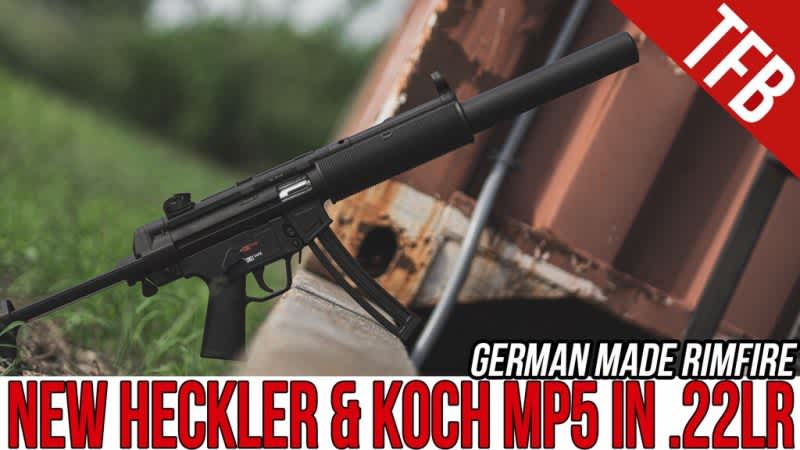 TFBTV – H&K’s Latest MP5: The NEW .22LR MP5 Rifle and Pistol