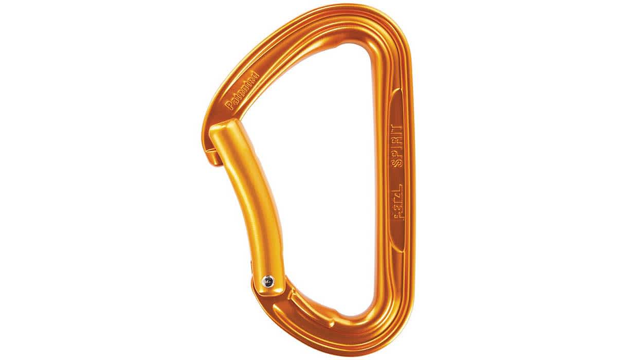 Petzl Spirit Bent Gate Carabiner