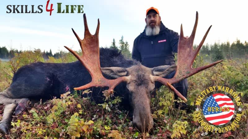 Vets Celebrate Successful Moose Hunt in Maine’s Disabled Veteran Hunting Program