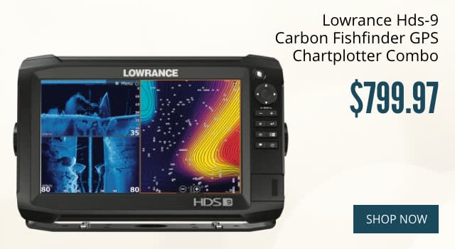 Lowrance HDS-9 Carbon Fishfinder GPS Chartplotter Combo