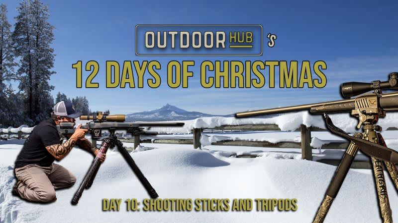 12 Days of OutdoorHub Christmas Day 10! Shooting Sticks and Tripods