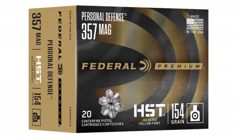 NEW For 2022: Federal Personal Defense HST .357 Magnum