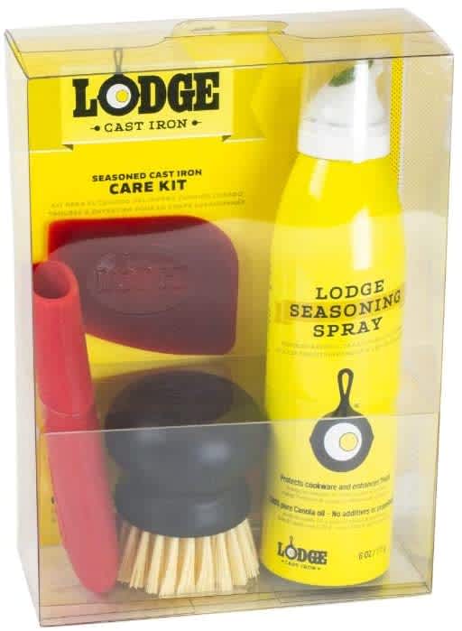 The Lodge Seasoned Cast Iron Care Kit