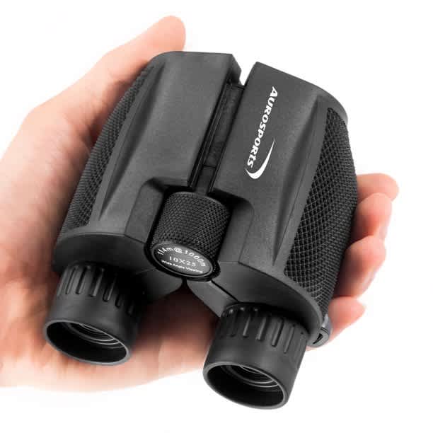 Aurosports 10x25 Folding High Powered Binoculars