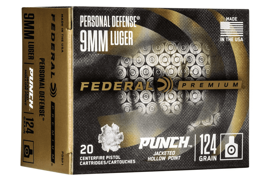 Federal Punch 124-grain JHP