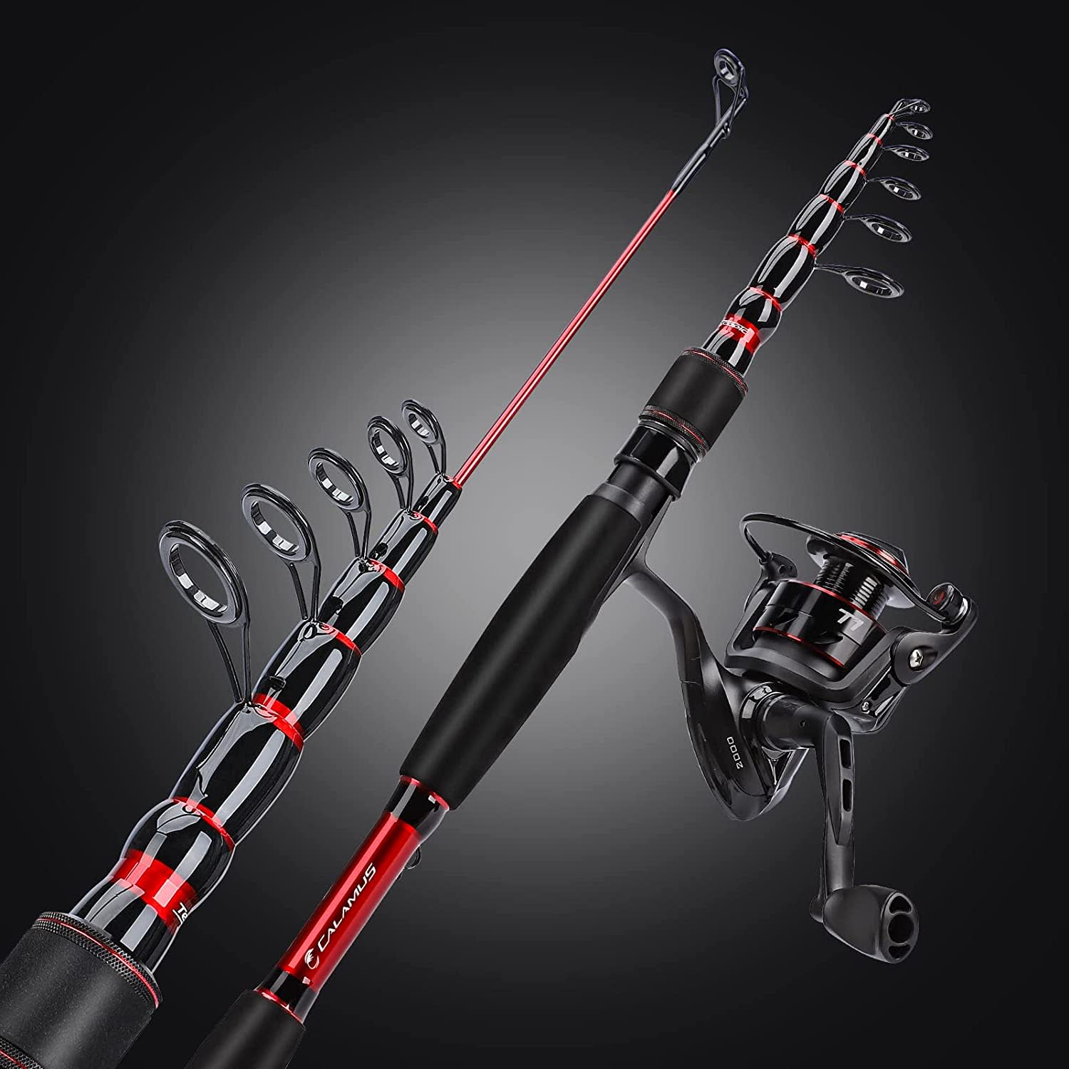  Calamus T1 Telescopic Fishing Rod and Reel Combo