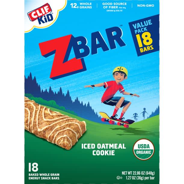 CLIF Zbar Organic Trail Bars