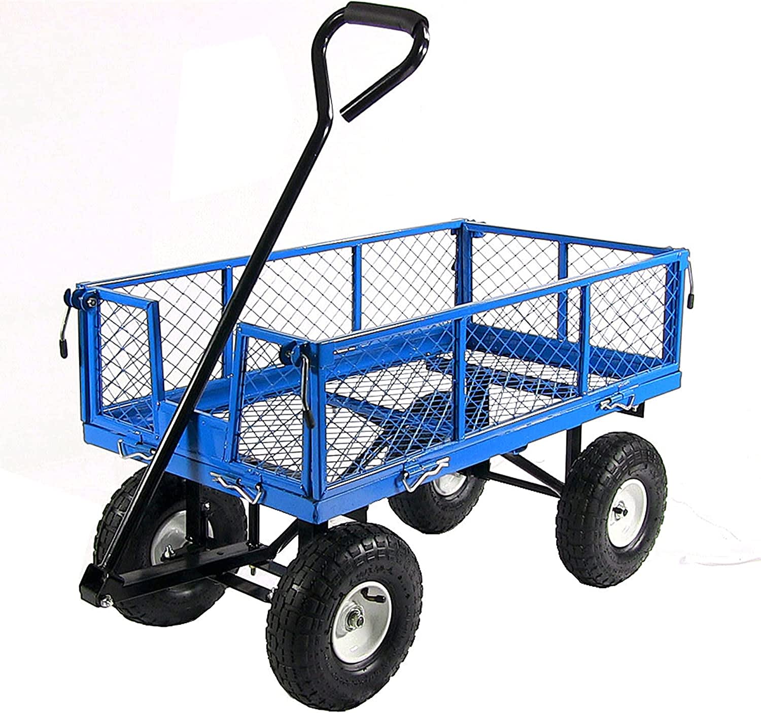 Sunnydaze Utility Steel Garden Cart