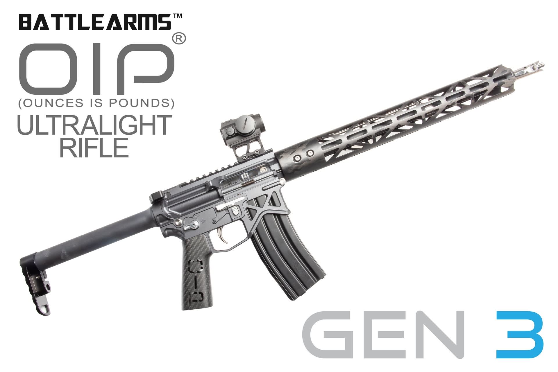 BATTLEARMS™ OIP® 003 Ultra Lightweight Rifle Gen 3