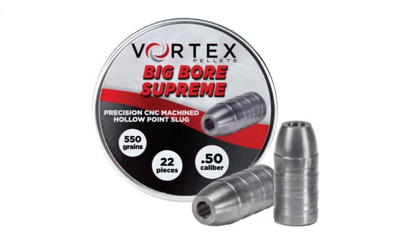 New Vortex Big-Bore PCP Air Rifle Ammunition from HatsanUSA