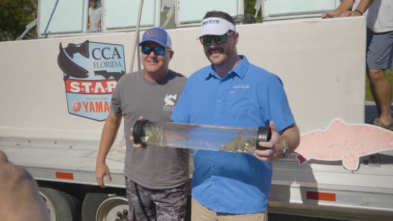 CCA & Mud Hole releases 15,000 Redfish in Indian River Lagoon