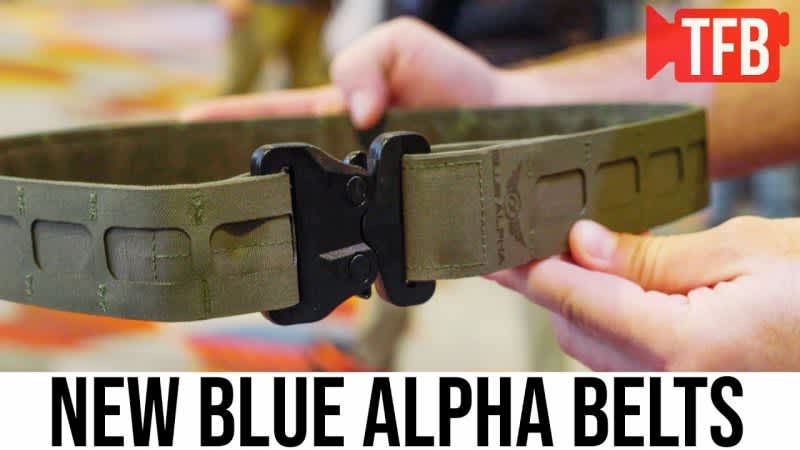 [SHOT 2023] TFBTV: New Duty/Tactical Belts from Blue Alpha