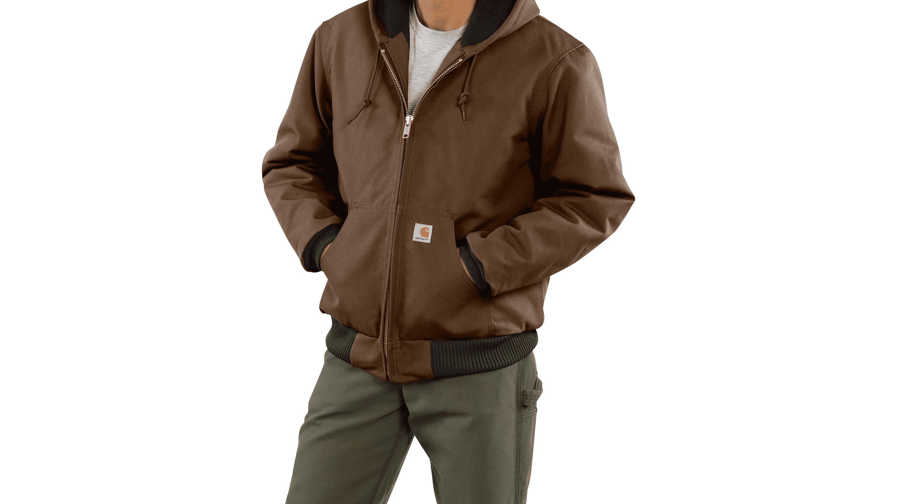 Carhartt Quilted Flannel-Lined Duck Active Jacket